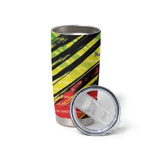 Reggae Legend Tumbler Cup Love The Life You Live Live The Life You Love