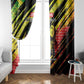 Reggae Legend Window Curtain Love The Life You Live Live The Life You Love