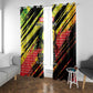 Reggae Legend Window Curtain Love The Life You Live Live The Life You Love