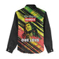 Reggae Legend Women Casual Shirt Love The Life You Live Live The Life You Love LT05
