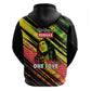 Reggae Legend Zip Hoodie Love The Life You Live Live The Life You Love