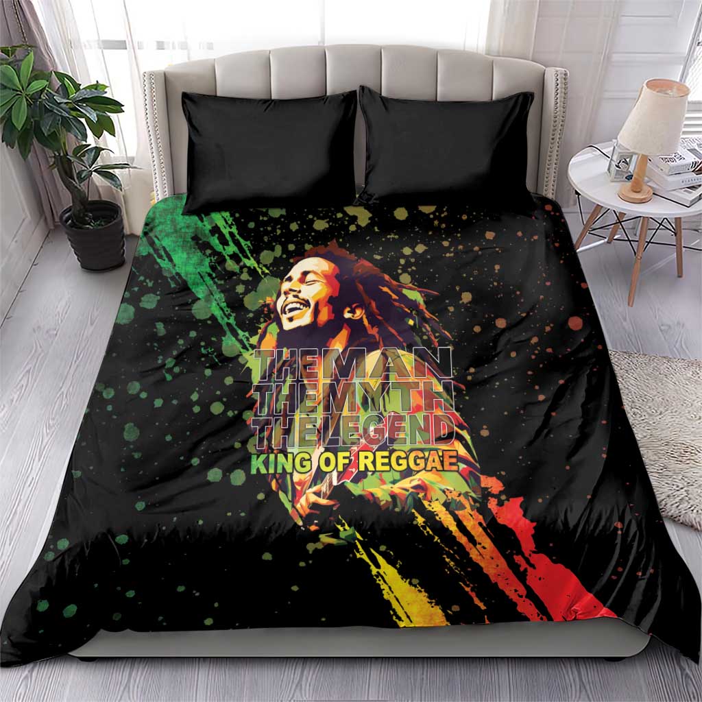 Afro Legend Bob Bedding Set One Love Heart Destiny