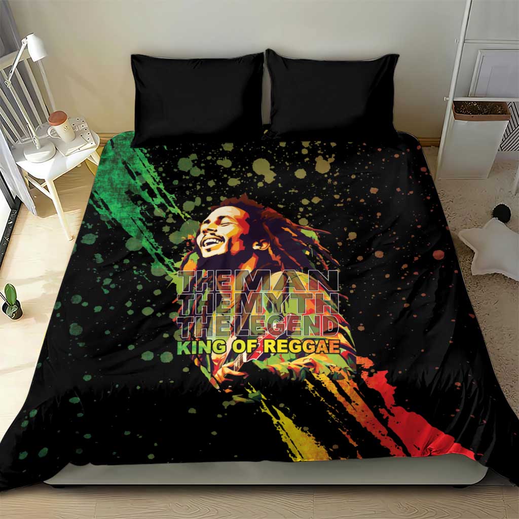 Afro Legend Bob Bedding Set One Love Heart Destiny