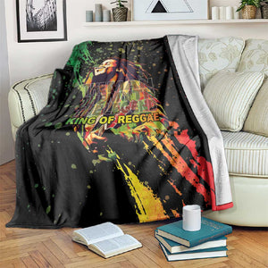 Afro Legend Bob Blanket One Love Heart Destiny