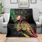 Afro Legend Bob Blanket One Love Heart Destiny