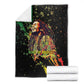 Afro Legend Bob Blanket One Love Heart Destiny