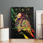 Afro Legend Bob Canvas Wall Art One Love Heart Destiny