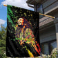Afro Legend Bob Garden Flag One Love Heart Destiny