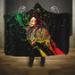 Afro Legend Bob Hooded Blanket One Love Heart Destiny