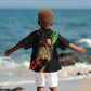 Afro Legend Bob Kid Hawaiian Shirt One Love Heart Destiny