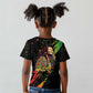 Afro Legend Bob Kid T shirt One Love Heart Destiny