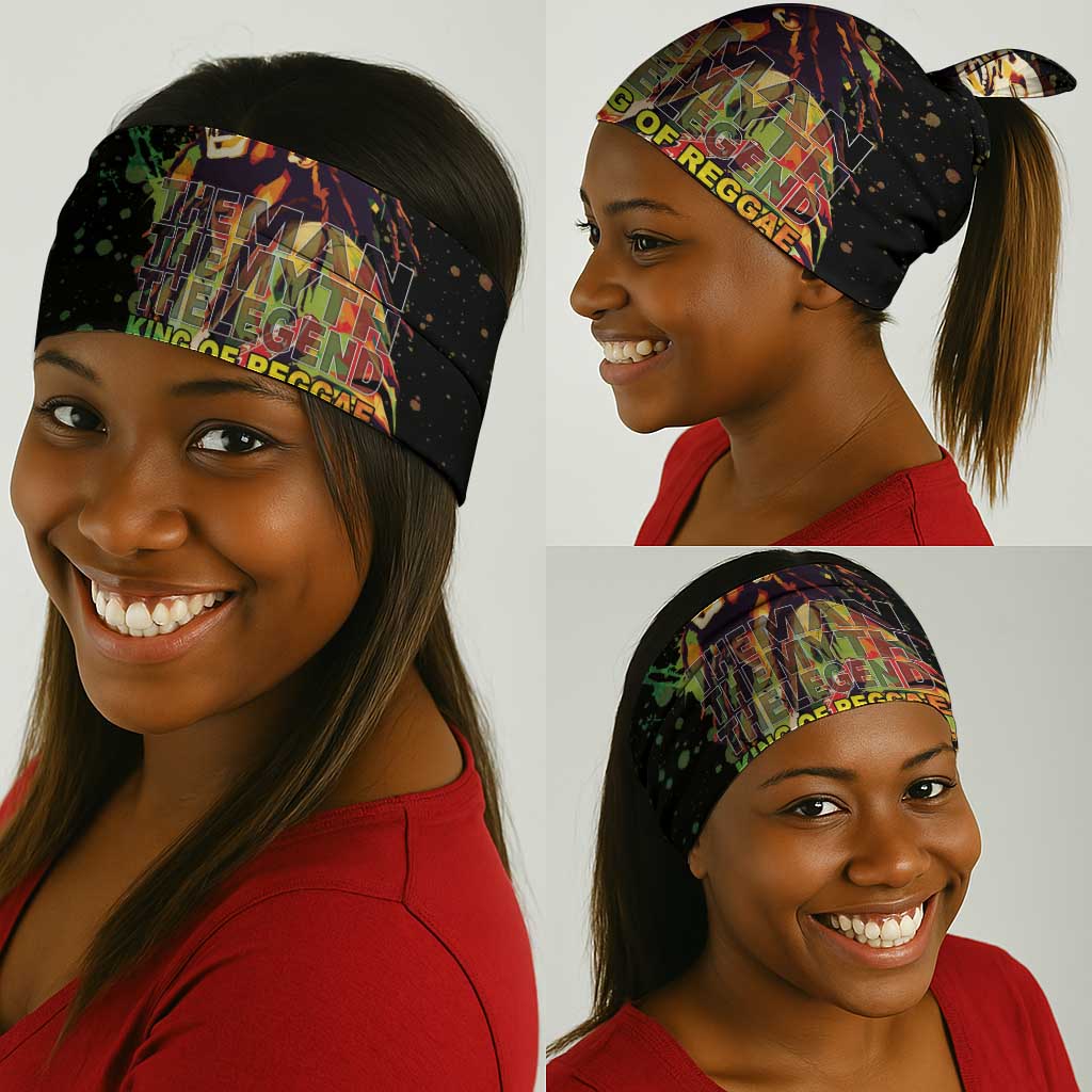 Afro Legend Bob Neck Gaiter One Love Heart Destiny LT05