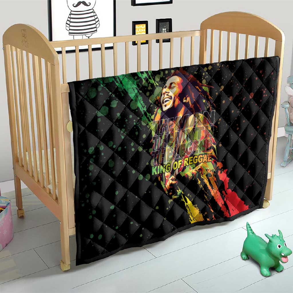 Afro Legend Bob Quilt One Love Heart Destiny