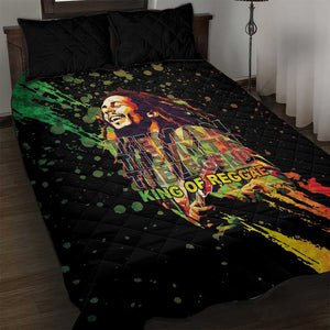 Afro Legend Bob Quilt Bed Set One Love Heart Destiny