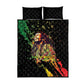 Afro Legend Bob Quilt Bed Set One Love Heart Destiny
