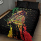 Afro Legend Bob Quilt Bed Set One Love Heart Destiny
