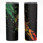 Afro Legend Bob Skinny Tumbler One Love Heart Destiny