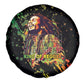 Afro Legend Bob Spare Tire Cover One Love Heart Destiny