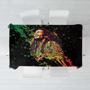 Afro Legend Bob Tablecloth One Love Heart Destiny