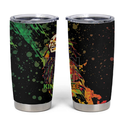 Afro Legend Bob Tumbler Cup One Love Heart Destiny