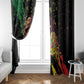 Afro Legend Bob Window Curtain One Love Heart Destiny