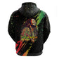 Afro Legend Bob Zip Hoodie One Love Heart Destiny