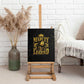 Reggae King Marley Canvas Wall Art Gold Lion
