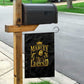 Reggae King Marley Garden Flag Gold Lion