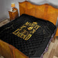 Reggae King Marley Quilt Gold Lion
