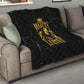 Reggae King Marley Quilt Gold Lion