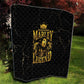Reggae King Marley Quilt Gold Lion