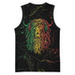 Reggae King Buffalo Soldier Basketball Jersey Honoring The Legend - African Pride