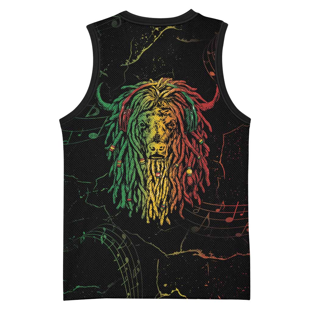 Reggae King Buffalo Soldier Basketball Jersey Honoring The Legend - African Pride