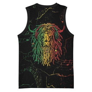Reggae King Buffalo Soldier Basketball Jersey Honoring The Legend - African Pride