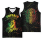 Reggae King Buffalo Soldier Basketball Jersey Honoring The Legend - African Pride