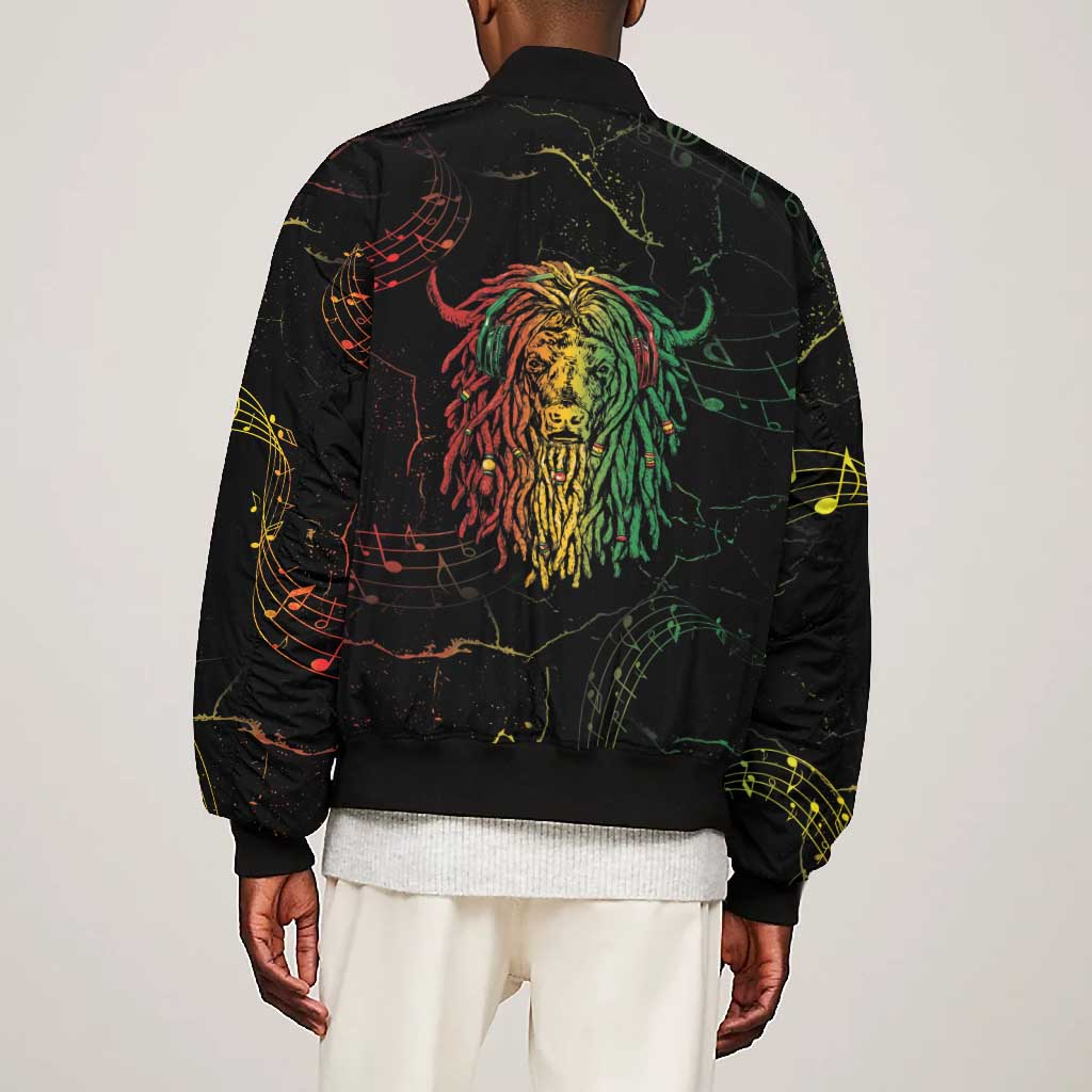 Reggae King Buffalo Soldier Bomber Jacket Honoring The Legend