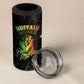 Reggae King Buffalo Soldier 4 in 1 Can Cooler Tumbler Honoring The Legend