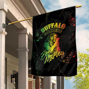 Reggae King Buffalo Soldier Garden Flag Honoring The Legend