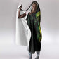 Reggae King Buffalo Soldier Hooded Blanket Honoring The Legend