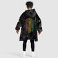Reggae King Buffalo Soldier Kid Wearable Blanket Hoodie Honoring The Legend