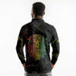 Reggae King Buffalo Soldier Long Sleeve Polo Shirt Honoring The Legend