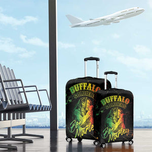 Reggae King Buffalo Soldier Luggage Cover Honoring The Legend