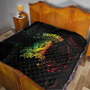 Reggae King Buffalo Soldier Quilt Honoring The Legend