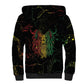 Reggae King Buffalo Soldier Sherpa Hoodie Honoring The Legend