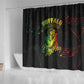 Reggae King Buffalo Soldier Shower Curtain Honoring The Legend