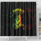 Reggae King Buffalo Soldier Shower Curtain Honoring The Legend