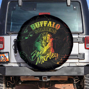Reggae King Buffalo Soldier Spare Tire Cover Honoring The Legend