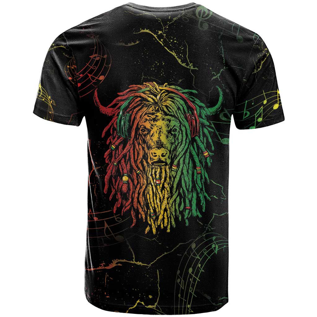 Reggae King Buffalo Soldier T shirt Honoring The Legend