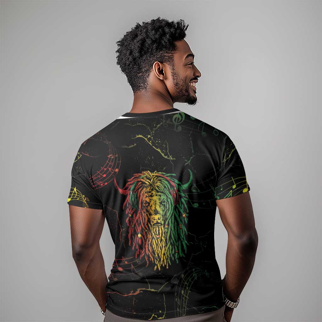 Reggae King Buffalo Soldier T shirt Honoring The Legend