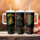 Reggae King Buffalo Soldier Tumbler With Handle Honoring The Legend